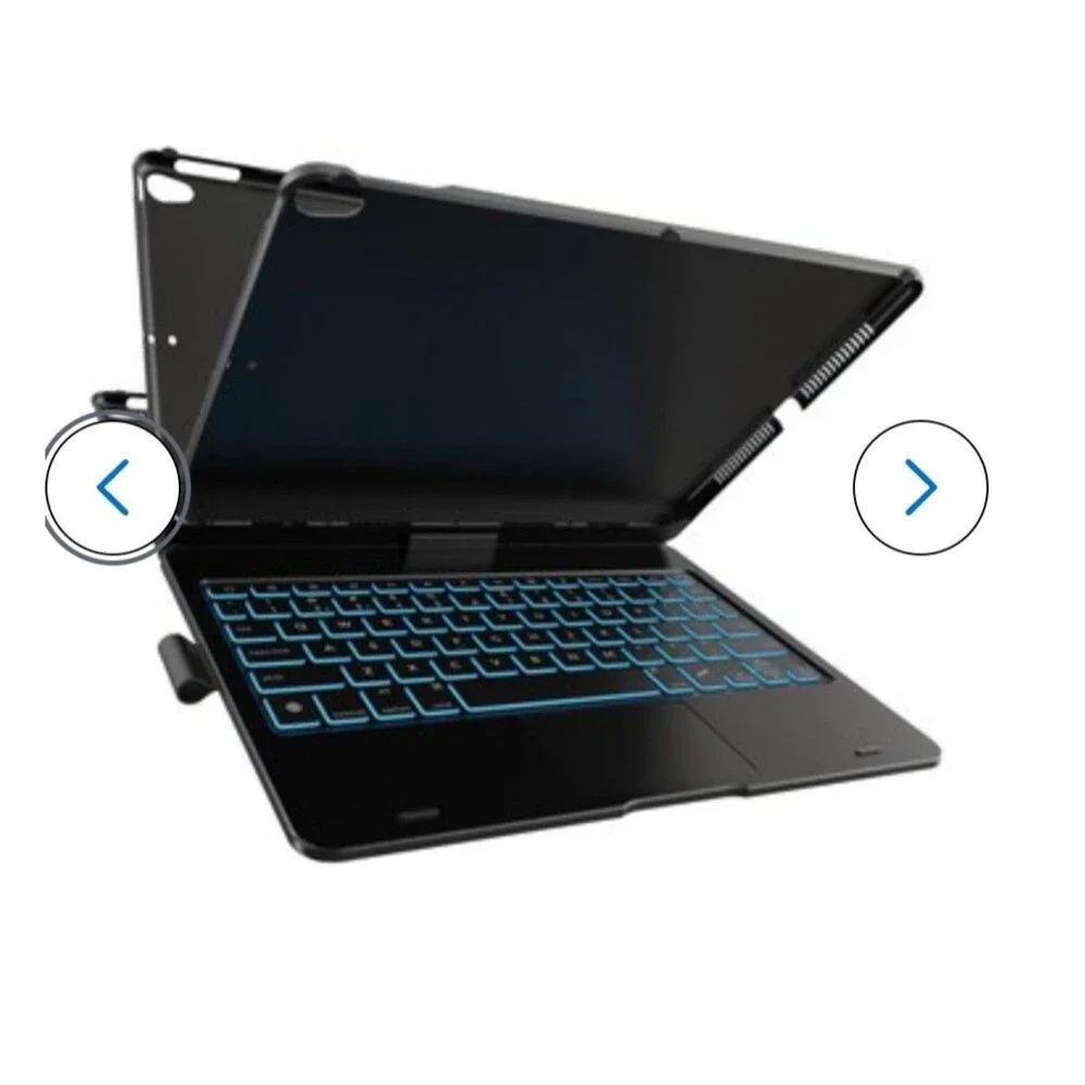 iPad Keyboard Case with RGB Backlit & Trackpad for iPad 10,Air, Pro New Typecase
